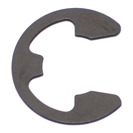 Midwest Fastener External-E Retaining Ring, Steel Plain Finish, 5/8 in Shaft Dia, 20 PK 61098